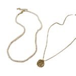 Pearl Metal Choker Clavicle Chain - Image 5
