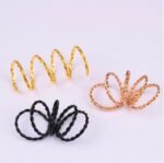 10 Pcs / Pack Different Gold Hair Braids - Image 2