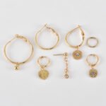 Women's ear hoop earrings - Image 3