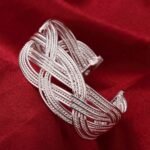 Silver Bangle Bracelet - Image 9