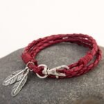 Fashion Jewelry Leather Charm Friendship Bracelets & Bangles - Image 5