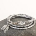 Fashion Jewelry Leather Charm Friendship Bracelets & Bangles - Image 6