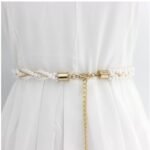 Summer Women''s Pearl Waist Chain Fashion Versatile Decorative Dress With Clothes New Skirt Small Belt Elegant - Image 3