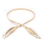Leaf Iron Decorative Belt, Female Leaf Waist Chain - Image 3
