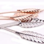 Leaf Iron Decorative Belt, Female Leaf Waist Chain - Image 4