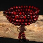 Beaded Knot black ebony Men Bracelets Bangles - Image 4