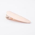 Elegant wild retro matte brushed metal hair clips Duckbill clips bangs clip side headdress - Image 6