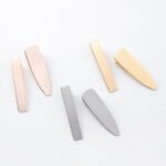 Elegant wild retro matte brushed metal hair clips Duckbill clips bangs clip side headdress - Image 3