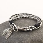 Fashion Jewelry Leather Charm Friendship Bracelets & Bangles - Image 3