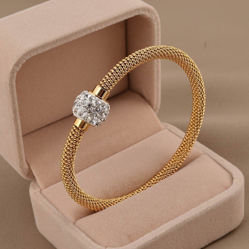 1953305057308.jpg Diamond Bangle Bracelet - Image 1
