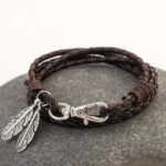 Fashion Jewelry Leather Charm Friendship Bracelets & Bangles - Image 2