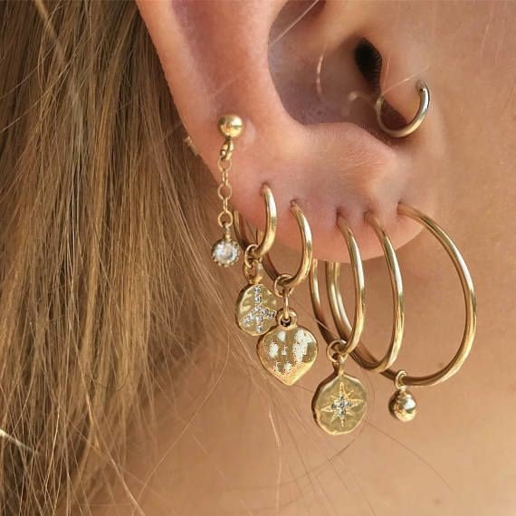 2276819046726.jpg Women's ear hoop earrings - Image 1