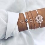 Women's Beaded Chain Bracelet Suit - Image 8