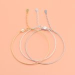 Stringable Pendant Beaded Heart Chain Bracelet Accessory