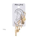 Women's ear hoop earrings - Image 4
