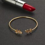 Tocona  T Fashion Bohemia Leaf Knot Hand Cuff Link Chain Charm Bracelet Bangle For Women Gold Bracelets Femme Jewelry 6115 - Image 5