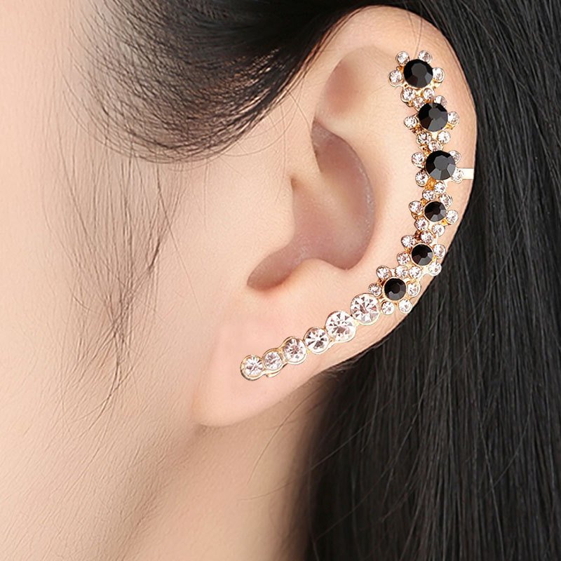 39bceb94-b62b-45f3-b7da-a4e1c4c45aec.jpg Women's Diamond Stud Earrings Fashion Sweet Snowflake Ear Cuffs - Image 1