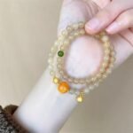 Double Circle Beaded Bracelet Niche Exquisite Bracelet - Image 6