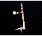 Women's Diamond Stud Earrings Fashion Sweet Snowflake Ear Cuffs - Image 5