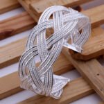 Silver Bangle Bracelet - Image 6