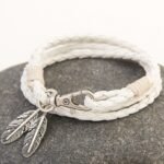 Fashion Jewelry Leather Charm Friendship Bracelets & Bangles - Image 7