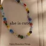 Colored Flowers Clavicle Chain Design Sense Twin Necklace - Image 3