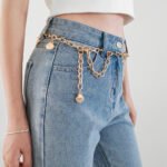 New Metal Waist Chain Summer Beach Body Chain Shell Starfish Charm Gold Decorative Dress Punk Belt - Image 3