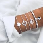 Women's Beaded Chain Bracelet Suit - Image 10