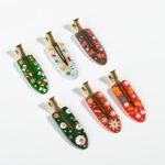 Christmas Themed Elk And Bear Cookie Hair Clips - Image 4