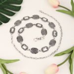 European And American Cross Border Waist Chain Ladies Boho Style Fashion Versatile Belt Thin Metal Chain Decorative Skirt - Image 8