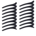 16-Piece Hair Clip Set, Black Hair Clips For Women, Metallic Glitter Hair Clips For Parties, Weddings, Proms, And Special Occasions—Party Gifts