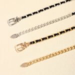 High Sense Waist Chain Metal Lady Versatile Decorative Belt Thin Chain With Skirt Suit Belt Body Chain - Image 4