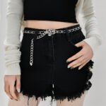 High Sense Waist Chain Metal Lady Versatile Decorative Belt Thin Chain With Skirt Suit Belt Body Chain - Image 3