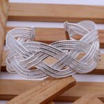 Silver Bangle Bracelet - Image 3