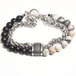 Beaded Chain Double Bracelet Bracelet - Image 6