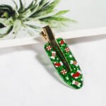 Christmas Themed Elk And Bear Cookie Hair Clips - Image 10