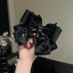Multi-layer Butterfly Hair Clips With A Sparkling Bow - Image 6