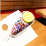 Children's Hair Ornaments Cartoon Fruit Hair Clips Women's Colorful Quicksand - Image 8