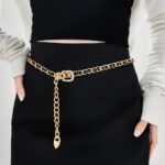 High Sense Waist Chain Metal Lady Versatile Decorative Belt Thin Chain With Skirt Suit Belt Body Chain - Image 2