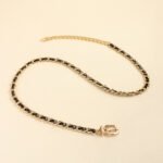 High Sense Waist Chain Metal Lady Versatile Decorative Belt Thin Chain With Skirt Suit Belt Body Chain - Image 8
